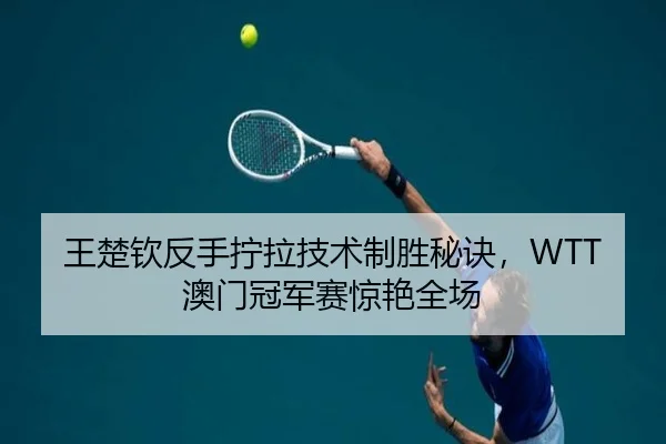 王楚钦反手拧拉技术制胜秘诀，WTT澳门冠军赛惊艳全场